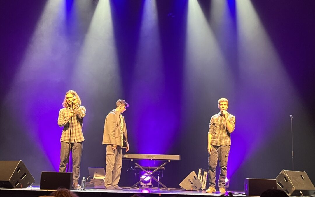 Concert du groupe 21G à la salle Paul Fort avec les 4A